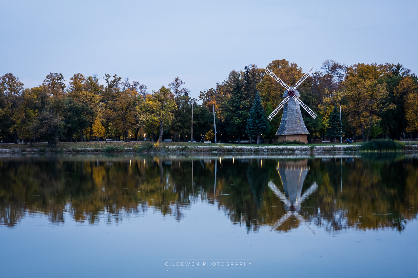 background of lake